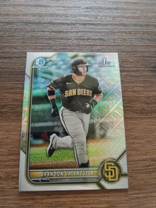 Bowman #BCP-28 2022 Brandon Valenzuela Chrome Prospects Mojo refractor - Imagen 1 de 1