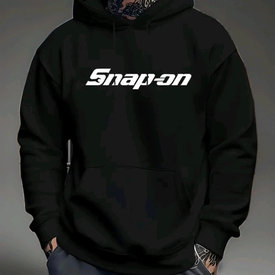 ✨NUEVO-HERRAMIENTAS A PRESIÓN SUÉTER SUDADERA CON CAPUCHA LOGOTIPO RETRO! Con BOLSILLO XL NEGRO AUTÉNTICO ⭐ XL Foto 1 de 4