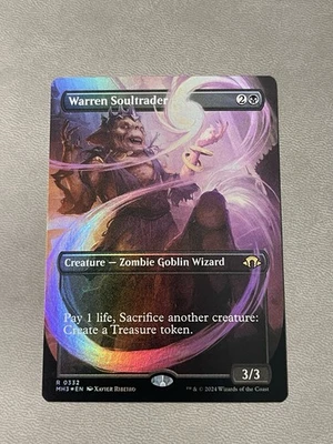 Warren Soultrader Borderless FOIL MTG Modern Horizons 3 NM - Image 1 of 2
