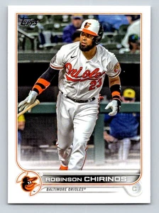 Actualización Topps 2022 #us215 Robinson Chirinos Baltimore Orioles - Imagen 1 de 2