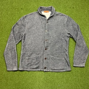 Alex Mill Sweatshirt Cardigan Men’s Large Sun Faded - Picture 1 of 22
