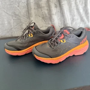 Zapatos de Trail HOKA ONE ONE Challenger ATR 6 para Mujer 6.5 Gris Rosa Naranja EU 38 - Imagen 1 de 13