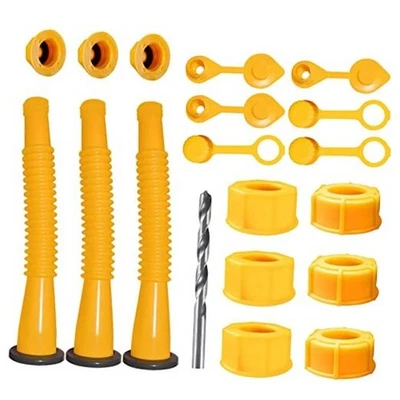 Repuesto de boquilla de lata de gas, reemplazo de boquilla de lata de gas (3 kits-). para amarillo Foto 1 de 4