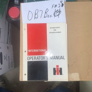 IH International 1300 3pt Balanced Head Sickle Mower Operators Owners Manual - Picture 1 of 8