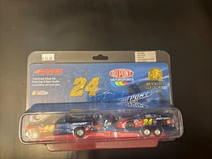 2004 Brookfield Collectors Guild NASCAR Die Cast Truck Towing Car Jeff Gordon - Picture 1 of 5