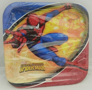 Spider Sense Spider-Man Dessert Plates -  8 plates  Spiderman Party Supplies - Picture 1 of 1