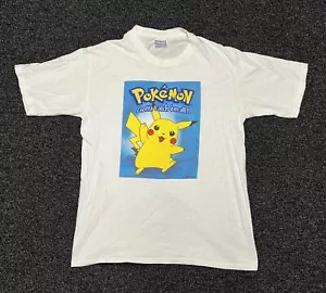 Vintage 2000 Nintendo Pokémon Pikachu T shirt Size Large RARE - Picture 1 of 3