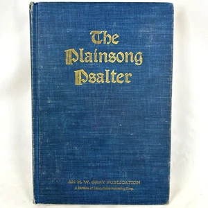 The Plainsong Psalter by Charles Winfred Douglas 1960 Eleventh Printing - Picture 1 of 12