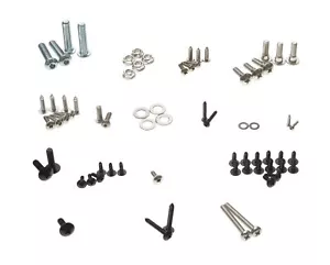 Vespa GTS 125 Piaggio Set Viti Rivestimento Acciaio Inox Rivestimento - Foto 1 di 1