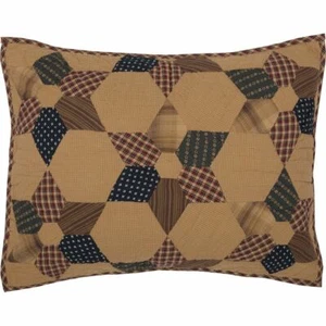 Patriotic Patch Star Standard Sham 21x27 - Picture 1 of 4