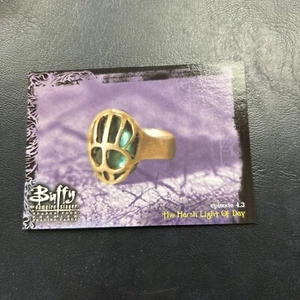 Jb19 Buffy The Vampire Slayer Season 4 Four #10 Aftermath Ring - Picture 1 of 2