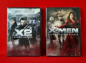 X2: X-Men United + X-Men: The Last Stand 2013 Widescreen DVD lot NEW - Imagen 1 de 8