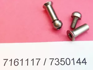 1 pr. Perno/tornillo de eje de rodillo mecánico trasero Campagnolo Corsa Record - NUEVO DE LOTE ANTIGUO L'Heroica - Imagen 1 de 3