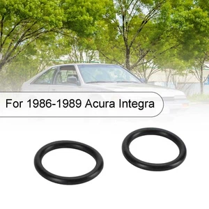 2 x Coolant Connecting Pipe O-ring Set 91314-634-000 Pour Honda Civic CRX Accord - Picture 1 of 11