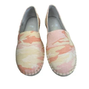 7.5 Sanctuary Havana Camo Peach Pink Espadrilles flats NWOB - Picture 1 of 6