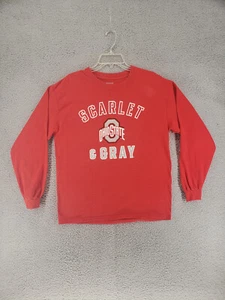 Ohio State Langarm T-Shirt Herren Large rot - Bild 1 von 10