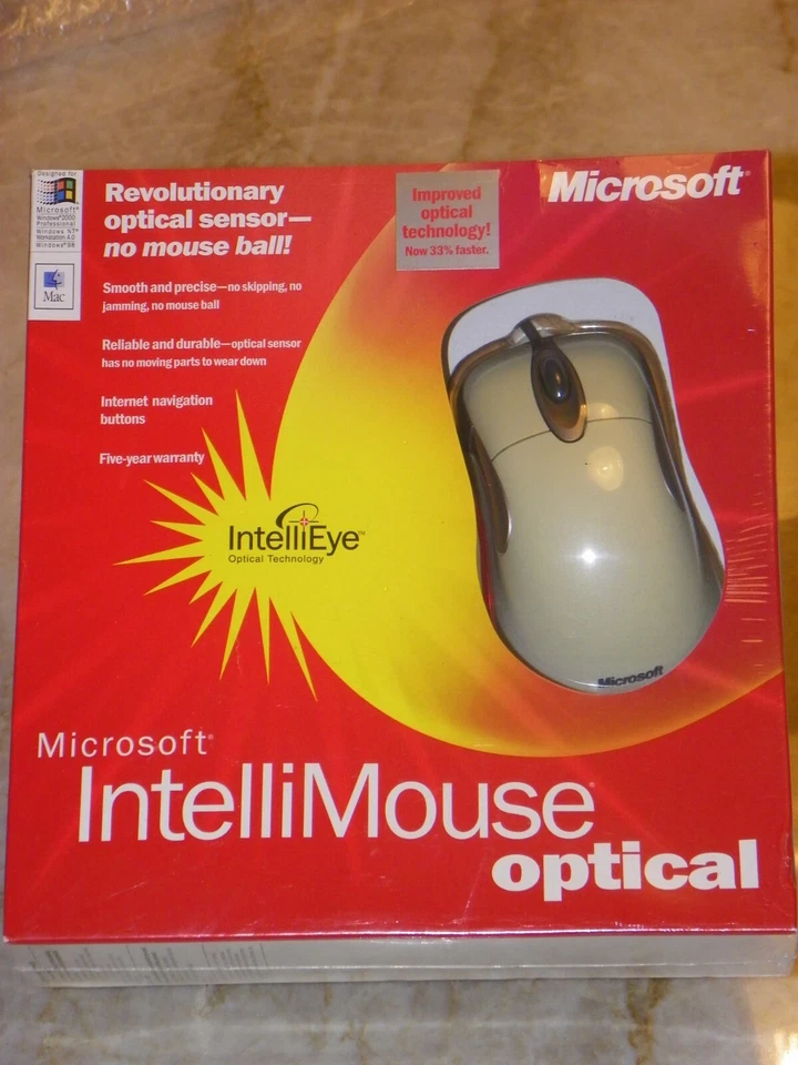 Microsoft IntelliMouse Optical USB 5 Button Mouse