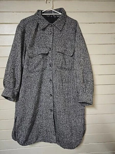 ED . IT . ED plus, soft hazy grey jacket with  pockets, sz. 20 Warm Lined Heavy  - Picture 1 of 10
