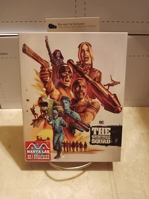 NEW The Suicide Squad 4K Full Slip SteelBook Blu-ray [2021] MANTA LAB Exclusive - Image 1 of 4