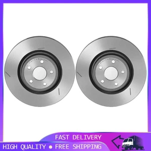 2pcs Front Disc Brake Rotor Brembo fits Jeep Grand Cherokee 2012-2018 _PG - Picture 1 of 4