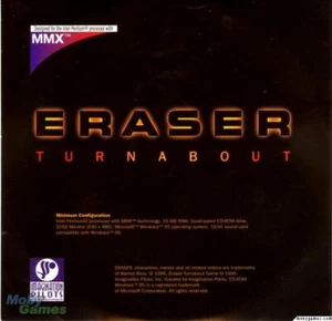 Eraser Turnabout PC CD high-tech United States Marshal government witnesses game - Picture 1 of 1