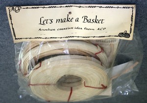 Field Basket  ACP Inc. Let's Make a Basket/Instructions & Materials for 11" x 11