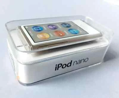 🔥NEW Apple iPod Nano 7th generation 16GB Gold MP3 Sealed - Retail Box🎅🎄🎁 - Image 1 of 4