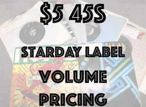 $5 45s - Early STARDAY Label 45s -G to NM Cond. -Flat $5.00 Shipped - Rockabilly - Picture 1 of 63