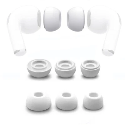 1Pair For Apple Airpods Pro Ear Tips Replacement Cover S/M/L Earplug Accessories - Image 1 of 4