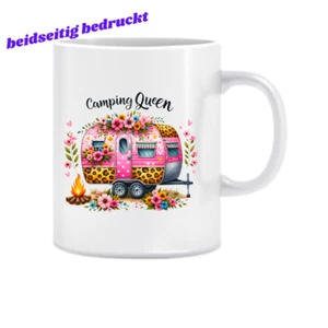 Tasse "Camping Queen... " Geburtstag, Geschenke, Valentinstag - Bild 1 von 1