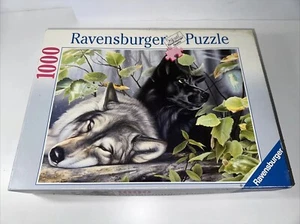 Vintage Ravensburger Puzzle 1000 Piece  Dogs/Wolves Fairy Magic - Complete - Picture 1 of 4