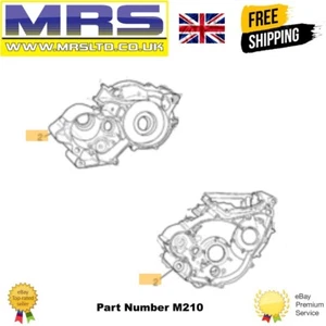 Sherco Crankcase SET - Fits 125 & 200cc from 2001 to 2004 - Part number M210 - Picture 1 of 1