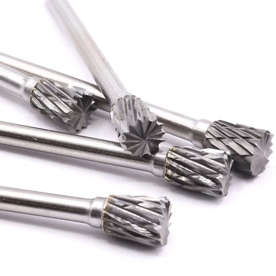 5x VHM Fräskopf 6x7,5mm Fräser Gravur für Dremel Proxxon Zubehör Multiwerkzeug - Bild 1 von 4