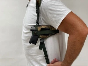 Gun Holster Shoulder ATI GSG FIRE FLY .22LR RIM FIRE 4" BARREL CAMO 5 - Picture 1 of 5