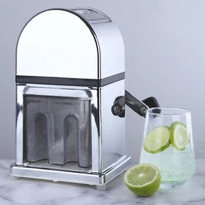 Commercial Ice Crusher Shaver Machine Snow Cone Stainless Steel Shaving Crusher - Picture 1 of 15