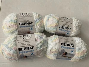 Bernat Pipsqueak Yarn Baby Baby Print, Lot Of 4 Skeins - Picture 1 of 5