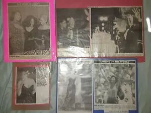 "EVENTOS DE ACTUACIONES DE DIANA ROSS"" Y COLECCIÓN DE RECORTES GALARDONADOS" - Imagen 1 de 6