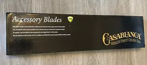 Casablanca 25" Indoor Veneer Reversable Blades 5 Pc Walnut/ Burnt Walnut 99009 - Picture 1 of 5