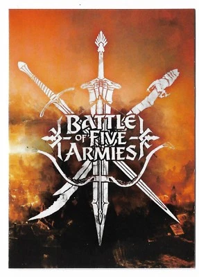 2015 Cryptozoic The HOBBIT Battle of The Five Armies P1 Promo Card  - Image 1 of 3