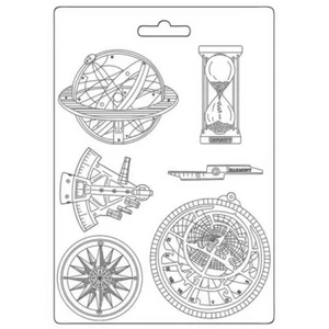 Stamperia - Cosmos Infinity Compass - Soft Mould A4 Scrapbook Mixed Media - Picture 1 of 1
