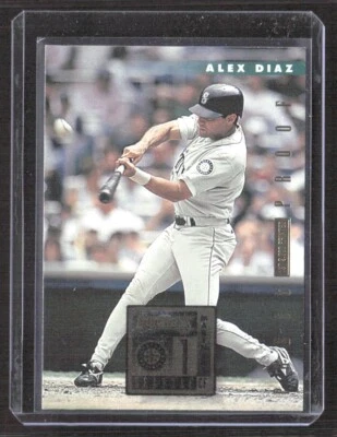 Alex Diaz 1996 Donruss Press Proofs Seattle Mariners #314 1/2000 - Image 1 of 2