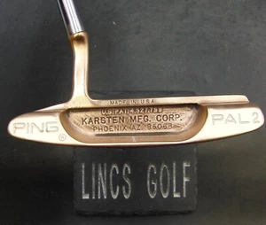 Generalüberholter Ping Pal 2 BeCu Putter Stahlschaft 80,5 cm Länge Acer Griff - Bild 1 von 11