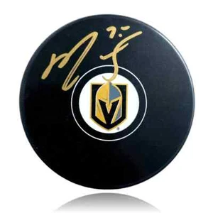 Ryan Reaves Autografato Las Vegas Golden Knights Hockey Puck COA IGM Firmato - Foto 1 di 5