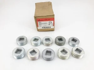 Box of 10 New Cooper Crouse-Hinds PLG5 1-1/2" Recessed Plugs - Bild 1 von 4