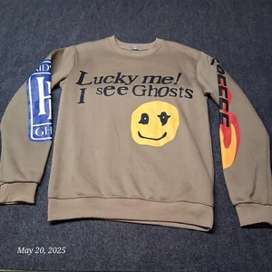 Kanye West Lucky Me I See Ghosts Pullover Crew Sweatshirt Größe Large Marke HBAT - Bild 1 von 9