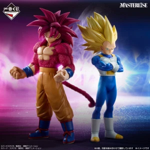 DRAGON BALL SS 4 Gokou & SS 3 Vegeta Figure Ichiban Kuji VS Omnibus CROSS - Picture 1 of 6