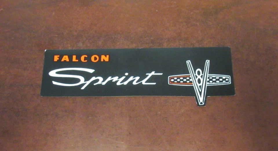 1963-65 Ford Falcon NEW 289 Falcon Sprint Valve Cover Decal - Изображение 1 из 1