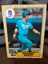 George Brett 1987 Topps #400 Kansas City Royals Excellent