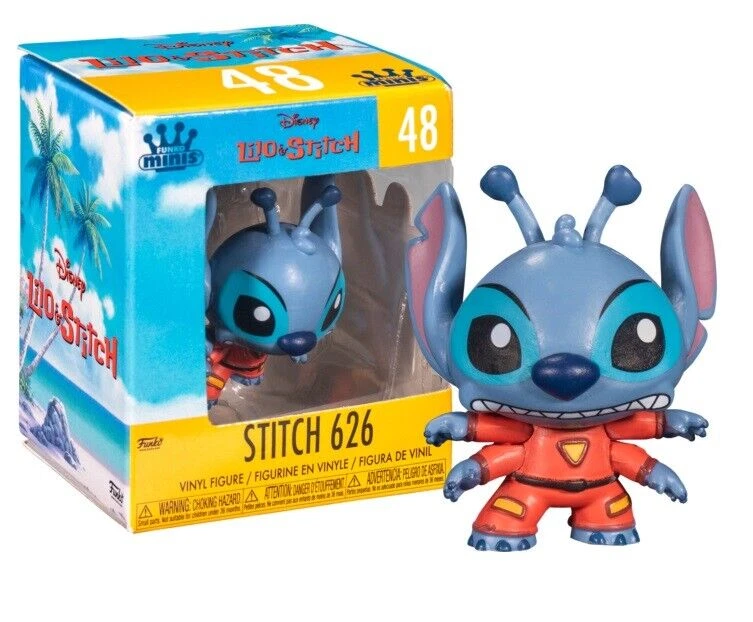 FUNKO MINIS DISNEY LILO & STITCH STITCH 626 FIGURE NEW IN BOX TY3037B - Image 1 of 1