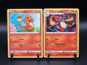 Pokemon Karten Charmander 023/185 & Charmeleon 024/185 Vivid Voltage Konvolut - Bild 1 von 4